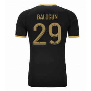 AS Monaco Folarin Balogun #29 Gostujuci Dres 2023-24 Kratak Rukavima